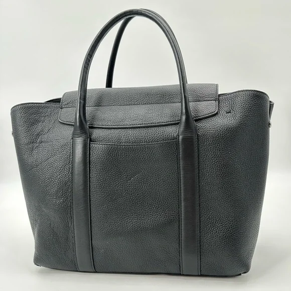 Cuyana Black Leather Trapeze Satchel - Picture 7 of 7